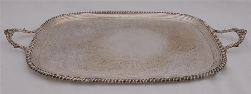 GEORGE IV ENGRAVED SILVER TWO HANDLED 13f7f8