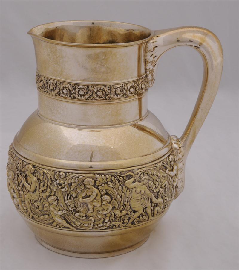 TIFFANY & CO. SILVER WATER PITCHER 1891-1902;