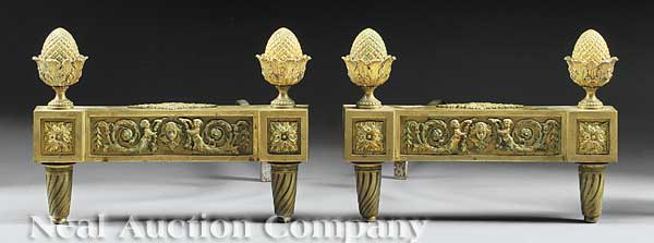 A Pair of Antique French Bronze 13fb41
