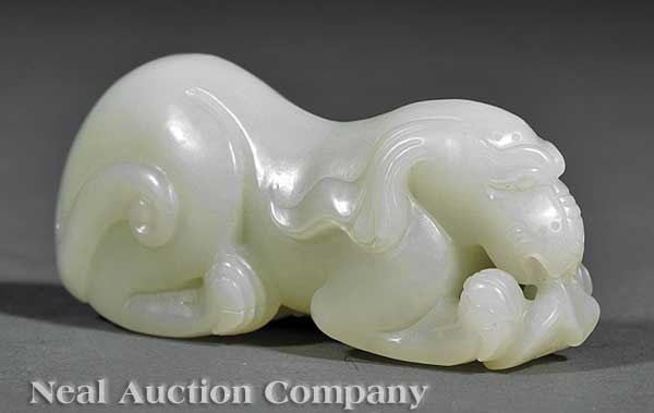 A Chinese White Jade Figure of 13fb9a