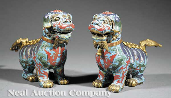 A Pair of Chinese Cloisonn Enamel 13fba6