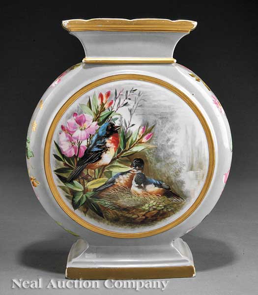 An Antique English Polychrome and