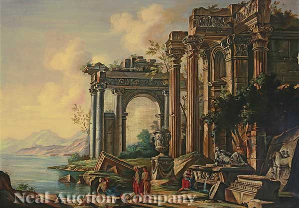 Italian School late 19th c Capriccio  13fbef