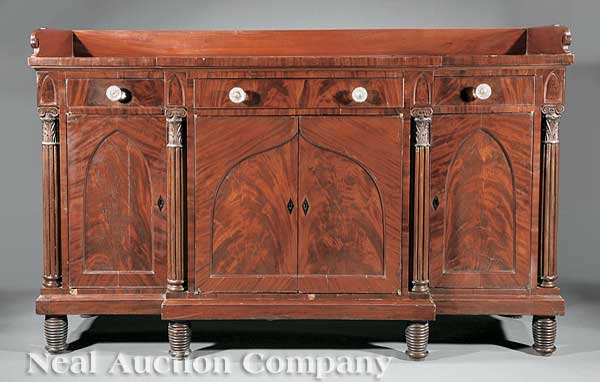 An American Classical Carved Mahogany 13fbf6