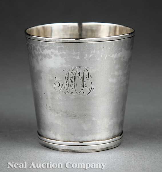 An American Coin Silver Beaker 13fc12