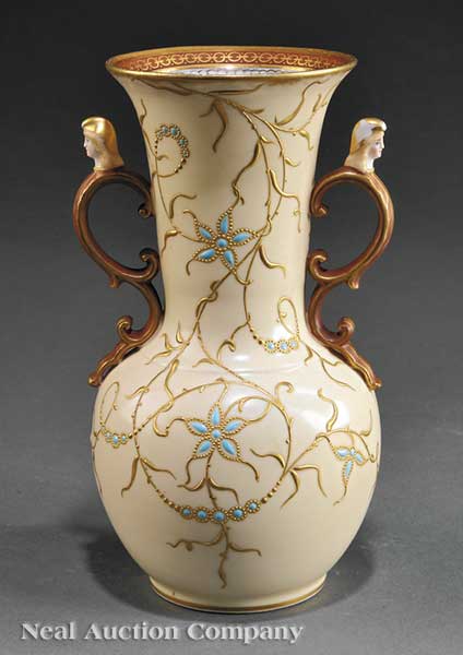 A Rare Union Porcelain Works Vase c.