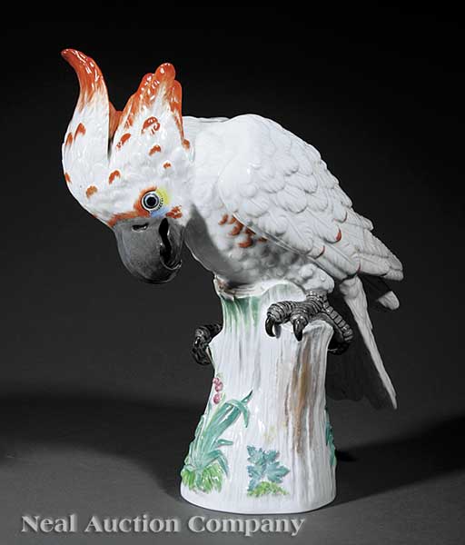 A Meissen-Style Porcelain Figure