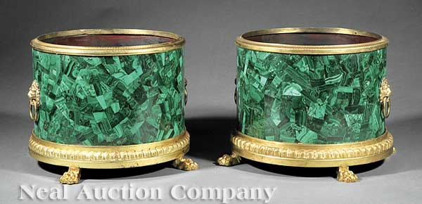 A Pair of Neoclassical-Style Gilt