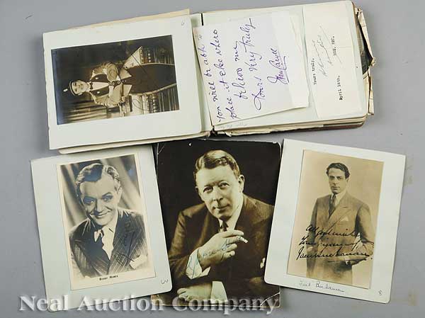 A Large English Autograph Collection 13fcd6