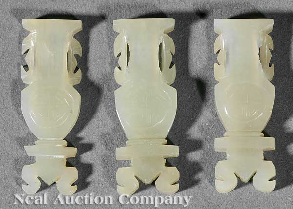 A Group of Chinese Celadon Jade 13fd29