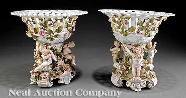 A Pair of Continental Polychrome 13d63d