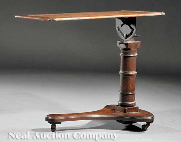 An American Walnut Invalid's Table