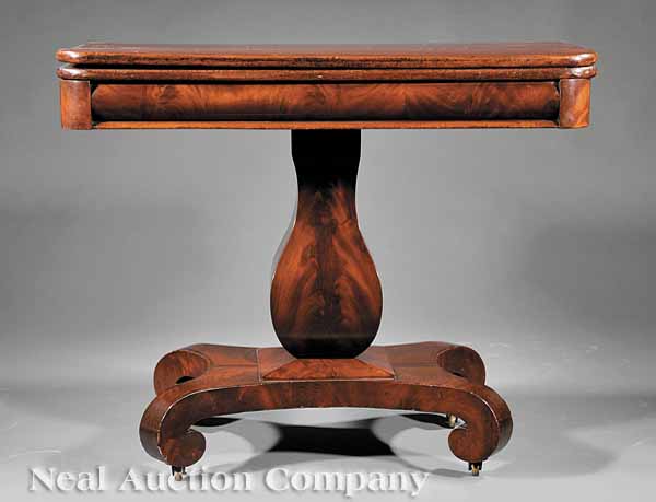 An American Late Classical Mahogany 13d678