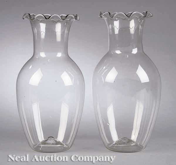 A Pair of Large American Blown