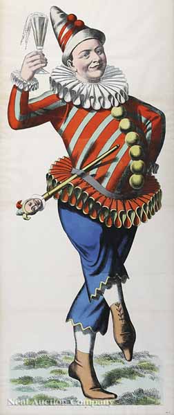 A French Carnival Print late 19th 13d68d