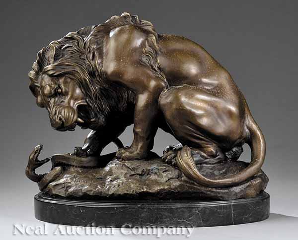 A Continental Bronze of a Lion 13d6d1
