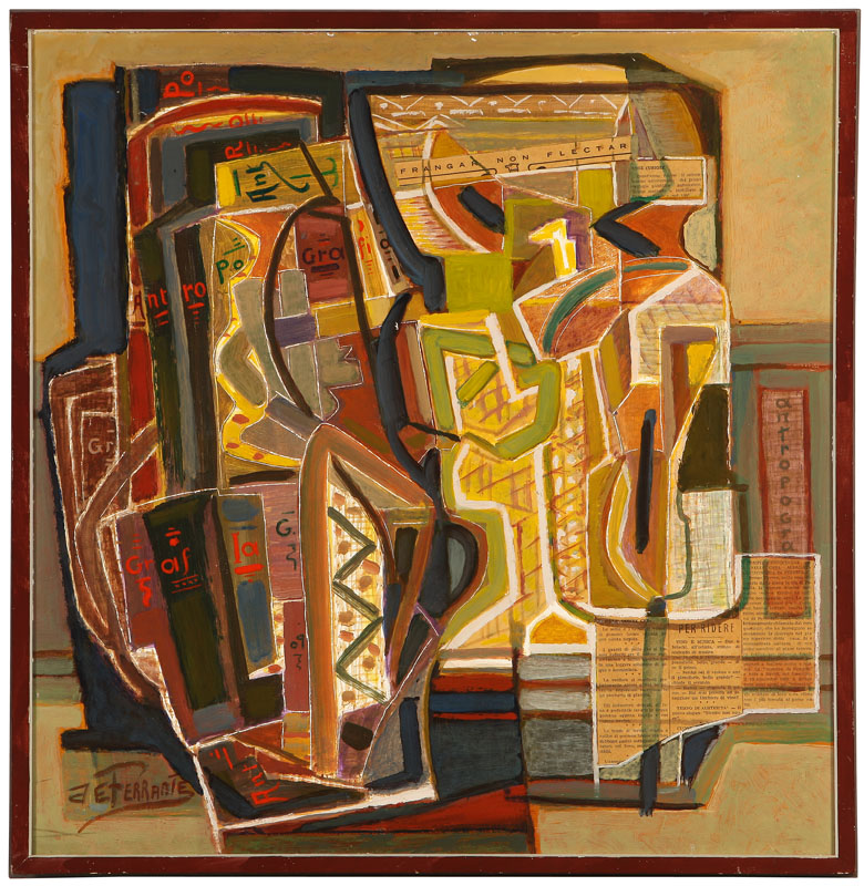 ''Antropogra'' Cubist Abstraction.