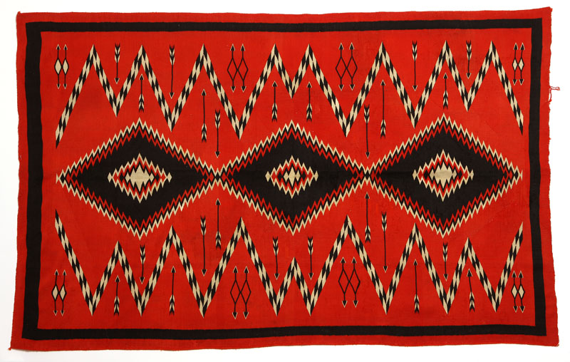 19th 20th century red field with 13d794