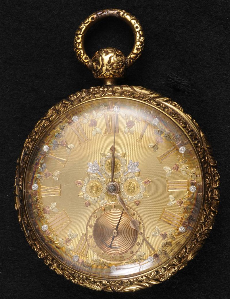 JOS JOHNSON 18K GOLD POCKET WATCH 13db29