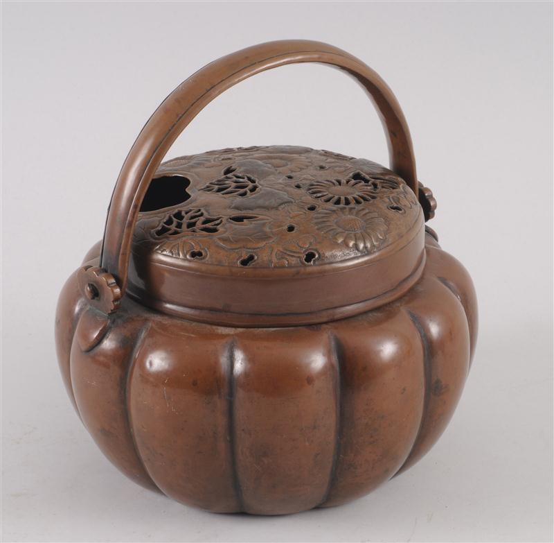 JAPANESE COPPER HAND WARMER The