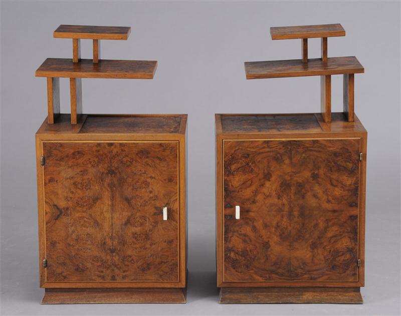 PAIR OF FRENCH ART DECO FIGURED