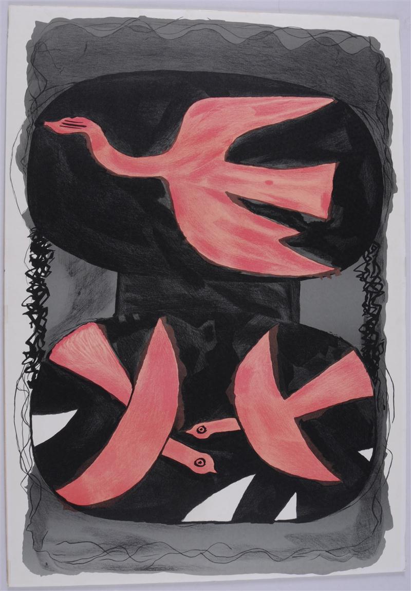 AFTER GEORGES BRAQUE THREE BIRDS 13dcfd