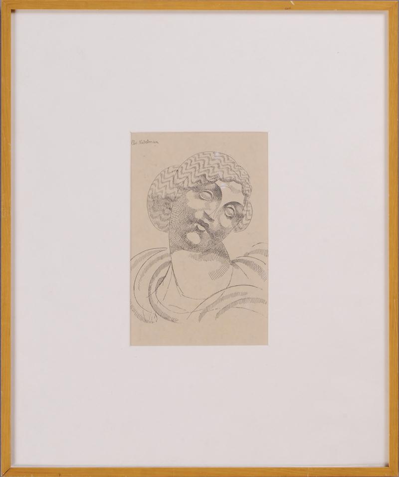 AFTER NADELMAN PORTRAIT HEAD Etching 13dd14