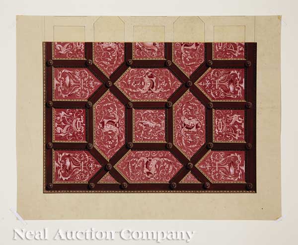 French School mid 19th c Design 13e409