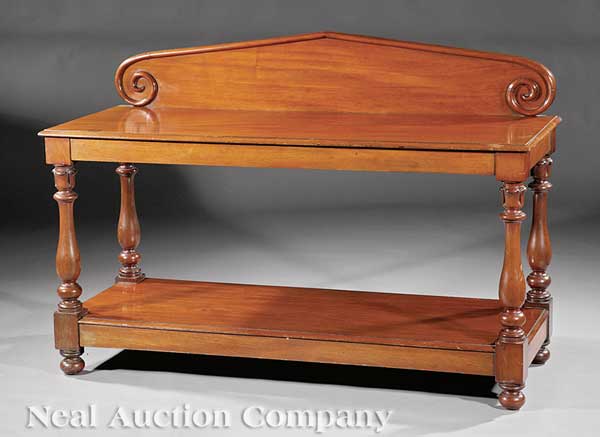 A William IV Carved Mahogany Serving 13e43c