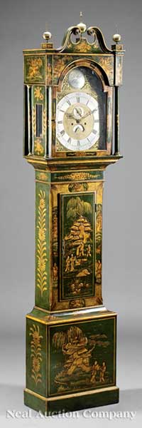 A George III Chinoiserie Tall Case 13e489