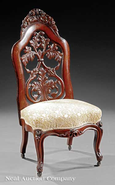 An American Rococo Carved and Laminated 13e4a2