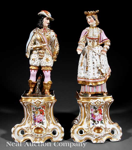 A Large Pair of Paris Porcelain 13e4c1