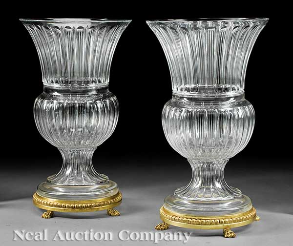 A Good Pair of Monumental Baccarat Style 13e4e6