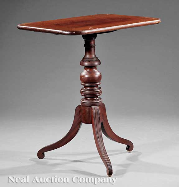 An American Federal Carved Mahogany