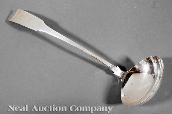 An American Coin Silver Ladle Chaudron s 13e53a