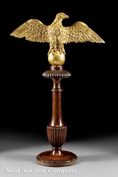 An American Carved and Giltwood