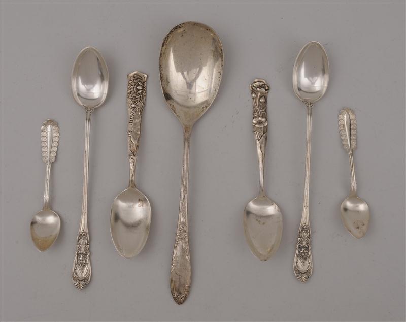 AMERICAN AND OTHER SILVER SPOONS