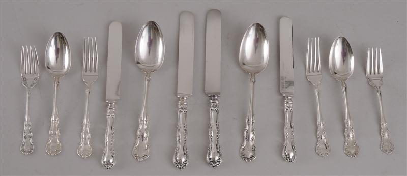 WALLACE SILVER ASSEMBLED 188-PIECE FLATWARE