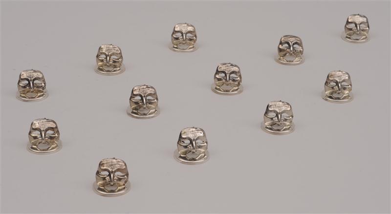 SET OF TWELVE ITALIAN SILVER 925  140d2b