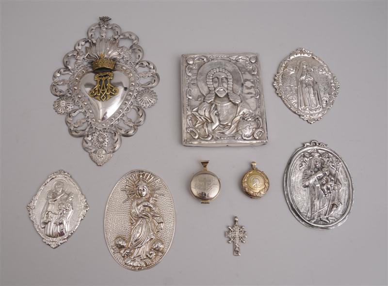 NINE ITALIAN SILVER OR SILVERPLATED 140d2d