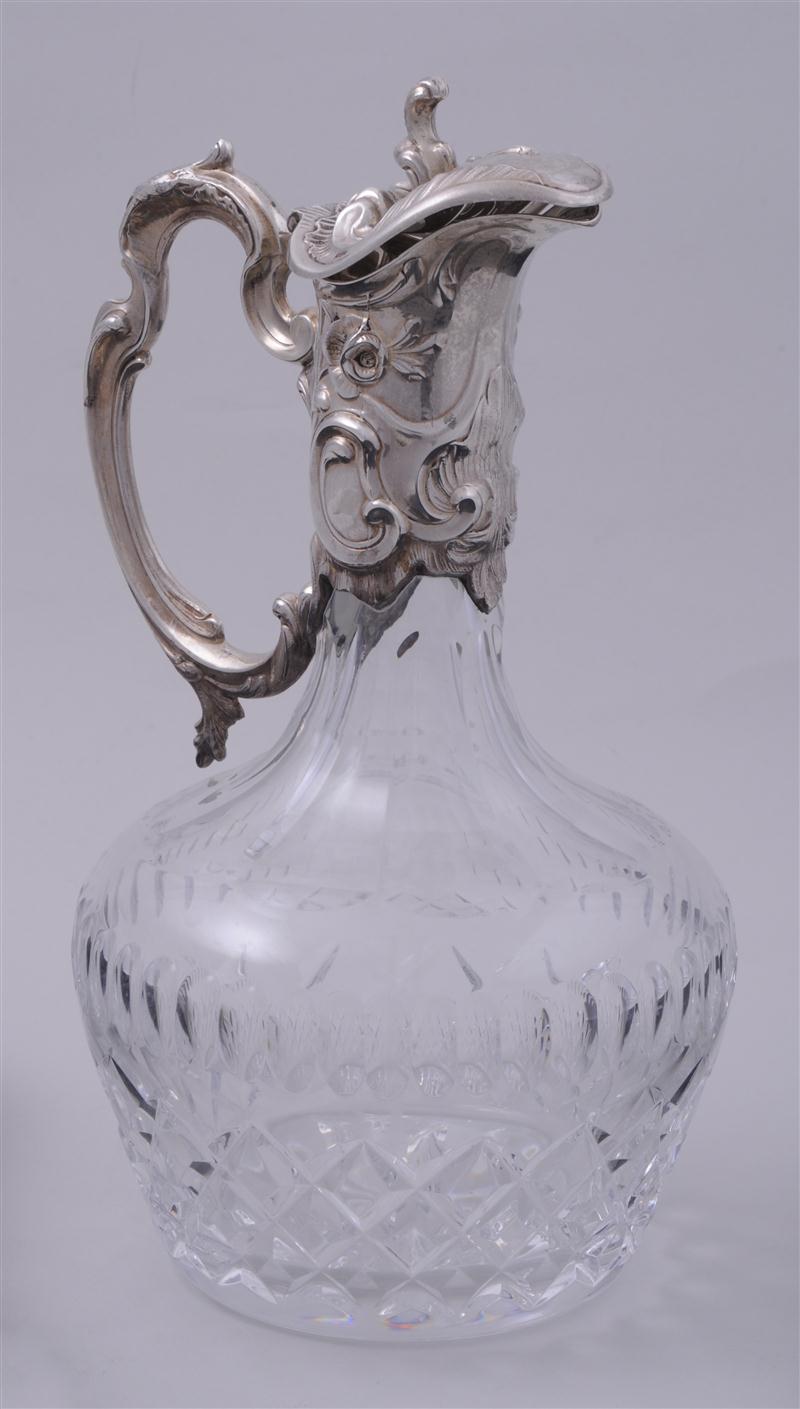 CONTINENTAL STERLING (925) MOUNTED CUT-GLASS