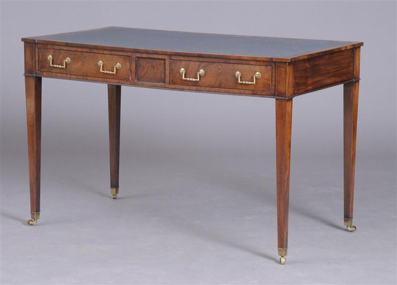 GEORGE III BRASS-MOUNTED MAHOGANY