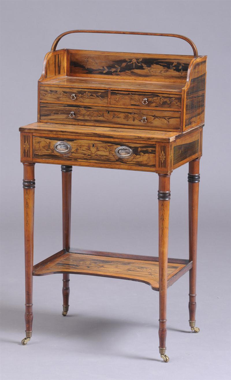 REGENCY CALAMANDER AND MARQUETRY 140d9b