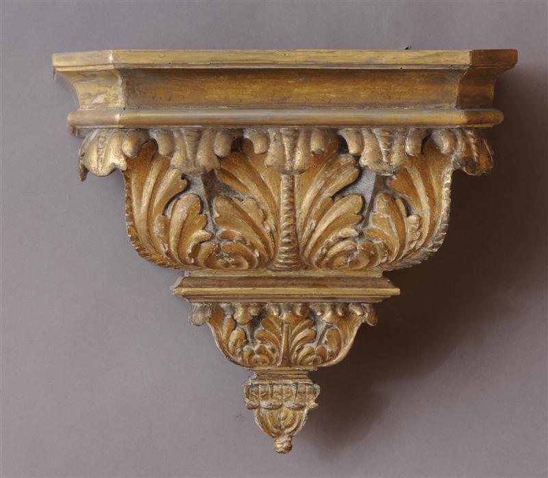 PAIR OF ITALIAN BAROQUE STYLE CARVED 140e39