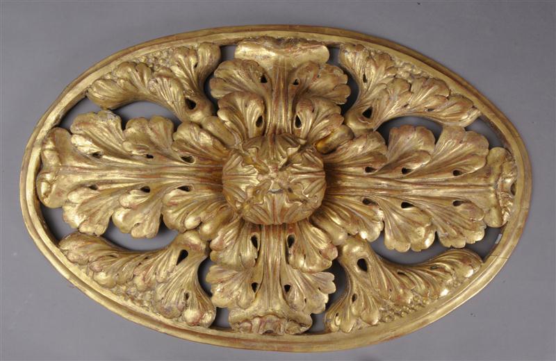 AUSTRIAN BAROQUE STYLE CARVED GILTWOOD 140e3a