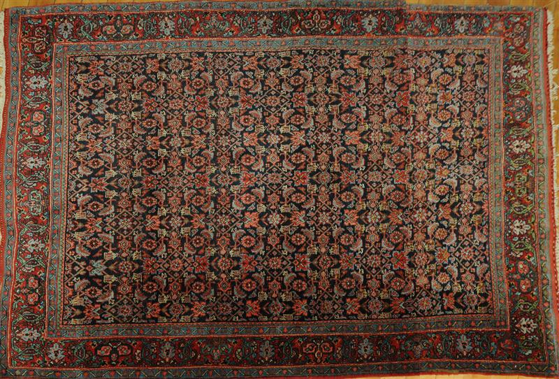 PERSIAN RUG The cobalt field with 140ee0