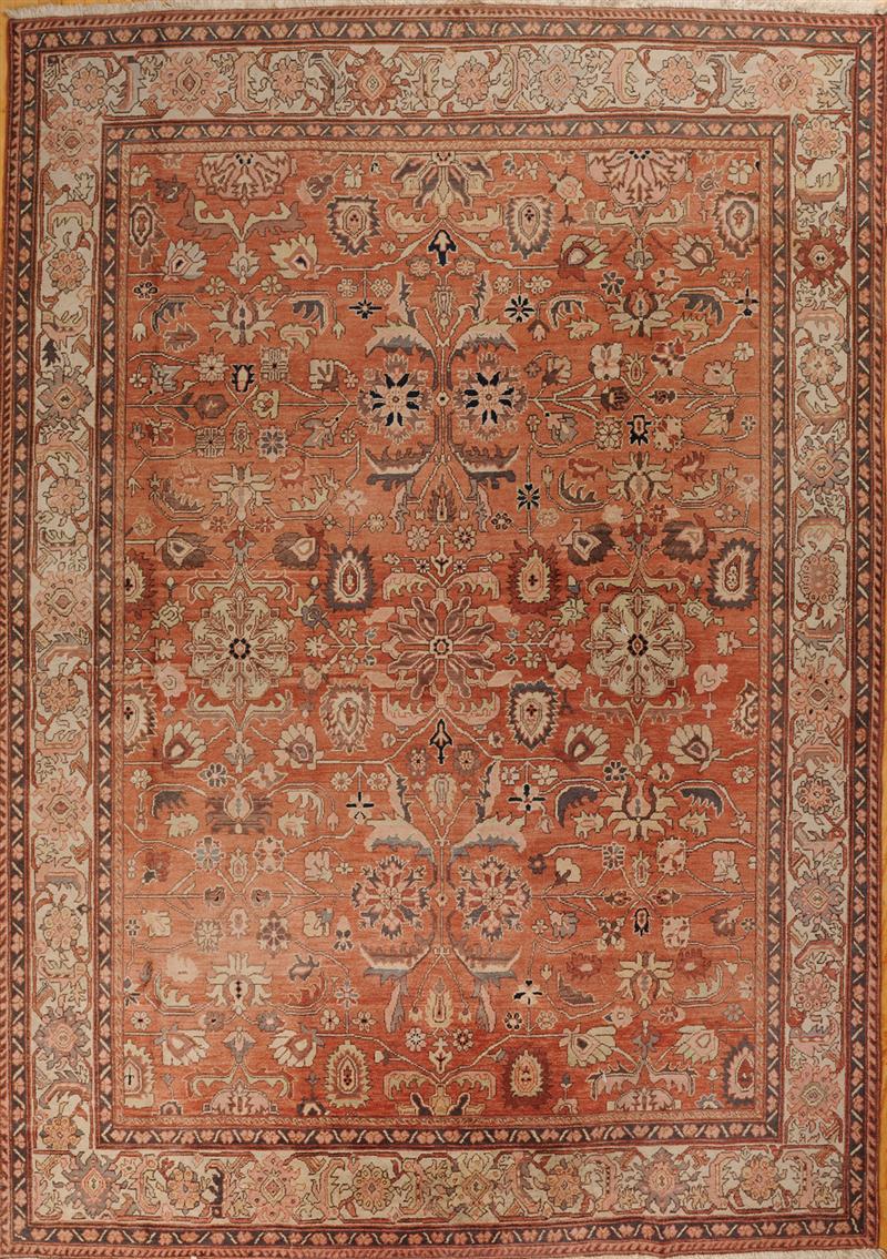 PERSIAN CARPET The terracotta field