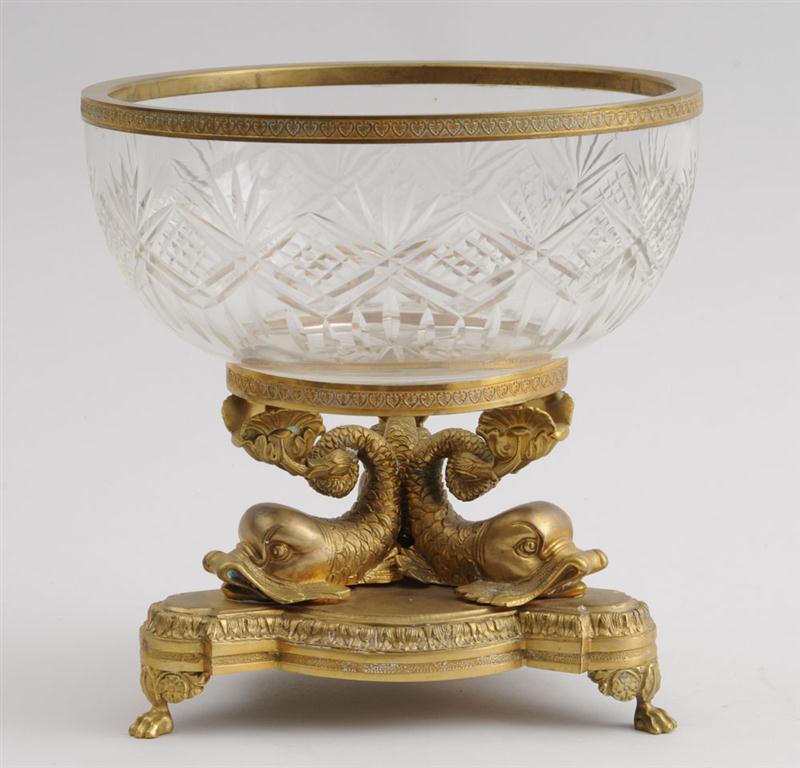 EMPIRE STYLE GILT METAL MOUNTED 14111b