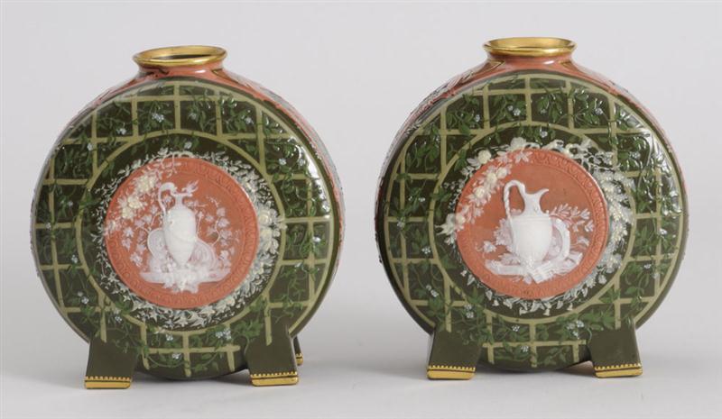 PAIR OF MINTON PORCELAIN PILGRIM 141163