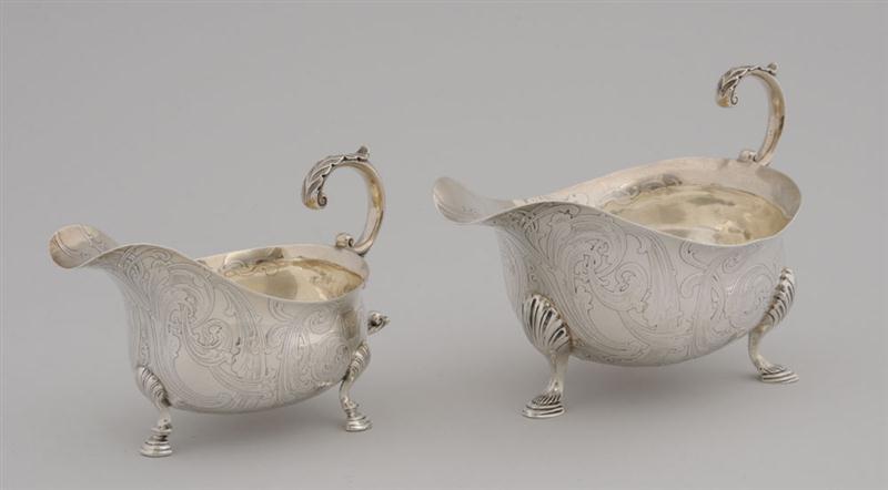 PAIR OF TIFFANY & CO. ENGRAVED
